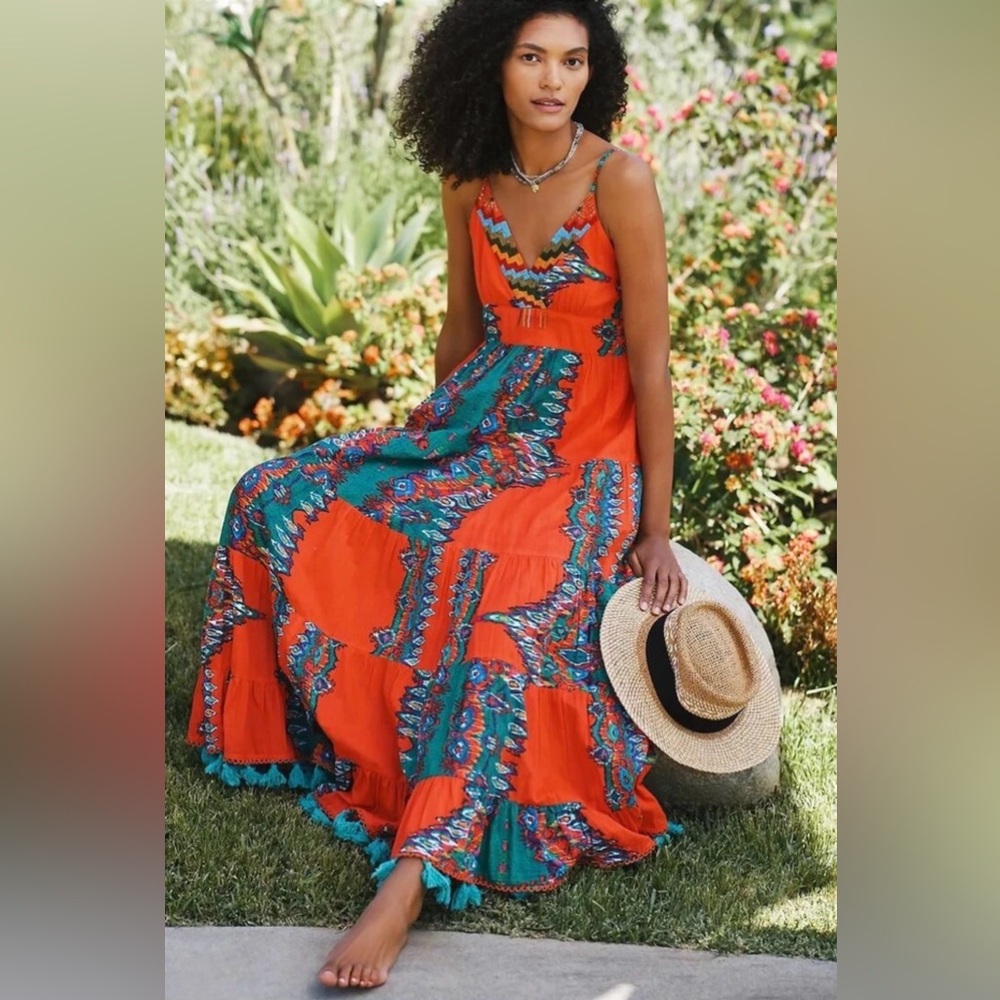 Anthropologie Barok Maxi
Dress Size M - Picture 3 of 11